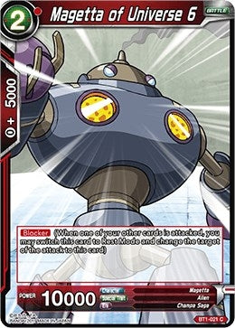 Image for Magetta of Universe 6 (Galactic Battle) (BT1-021) - Dragon Ball Super: Masters