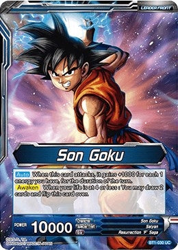 Image for Son Goku // Super Saiyan Blue Son Goku (Galactic Battle) (BT1-030) - Dragon Ball Super: Masters