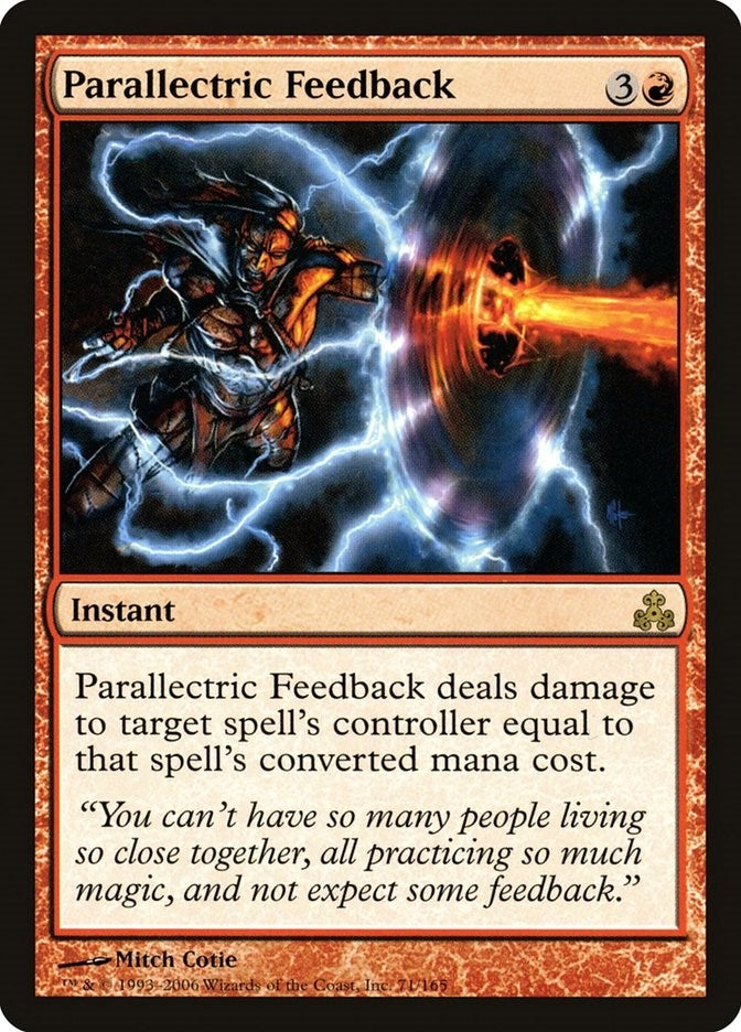 Image for Parallectric Feedback (Guildpact) (71) - Magic: The Gathering