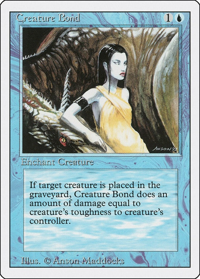 Image for Creature Bond (Revised Edition) - Magic: The Gathering