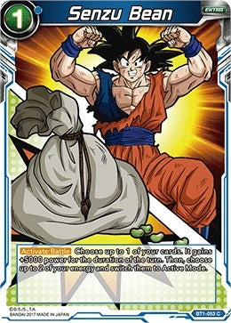 Image for Senzu Bean (2017) (Galactic Battle) (BT1-053) - Dragon Ball Super: Masters