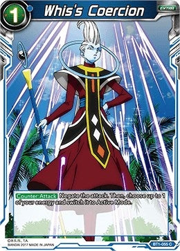 Image for Whis's Coercion (Galactic Battle) (BT1-055) - Dragon Ball Super: Masters