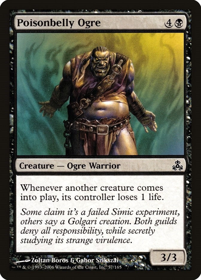 Image for Poisonbelly Ogre (Guildpact) (57) - Magic: The Gathering