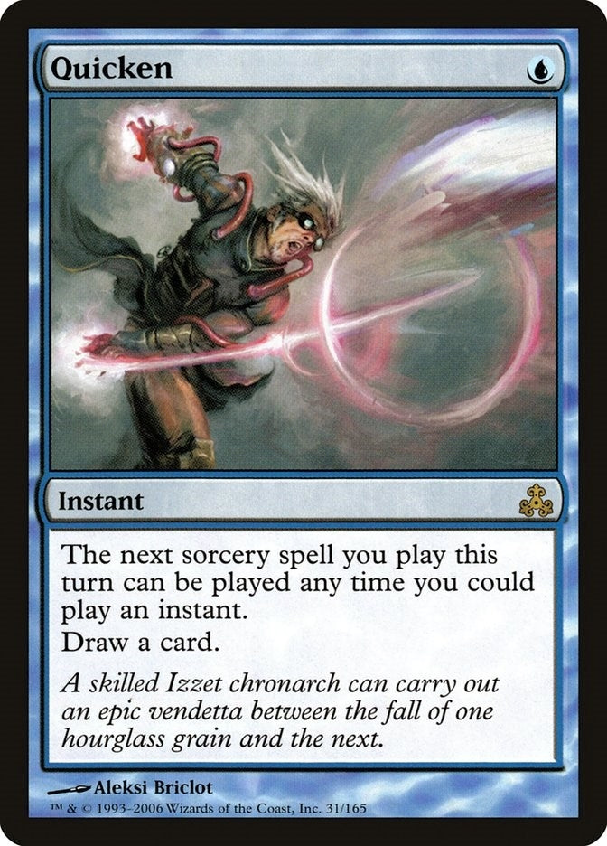 Image for Quicken (Guildpact) (31) - Magic: The Gathering