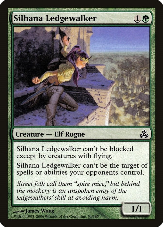 Image for Silhana Ledgewalker (Guildpact) (94) - Magic: The Gathering