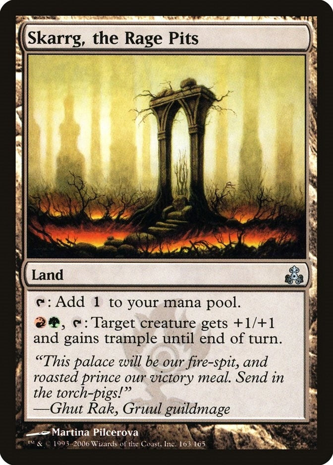 Image for Skarrg, the Rage Pits (Guildpact) (163) - Magic: The Gathering