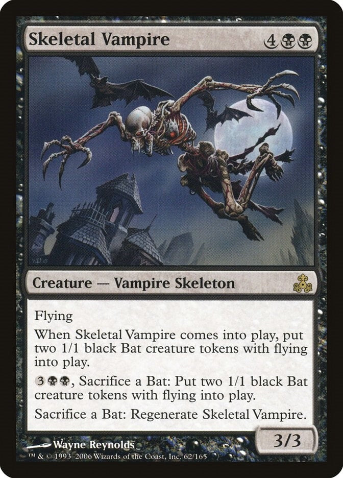 Image for Skeletal Vampire (Guildpact) (62) - Magic: The Gathering