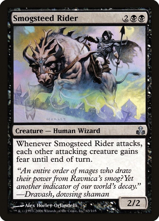 Image for Smogsteed Rider (Guildpact) (63) - Magic: The Gathering