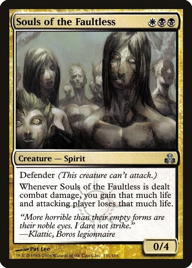 Image for Souls of the Faultless (Guildpact) (131) - Magic: The Gathering