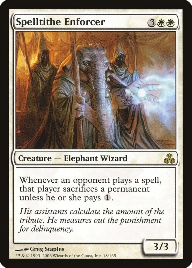 Image for Spelltithe Enforcer (Guildpact) (18) - Magic: The Gathering