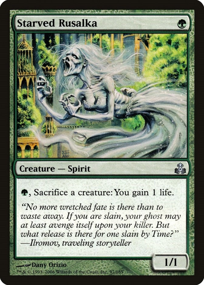 Image for Starved Rusalka (Guildpact) (97) - Magic: The Gathering