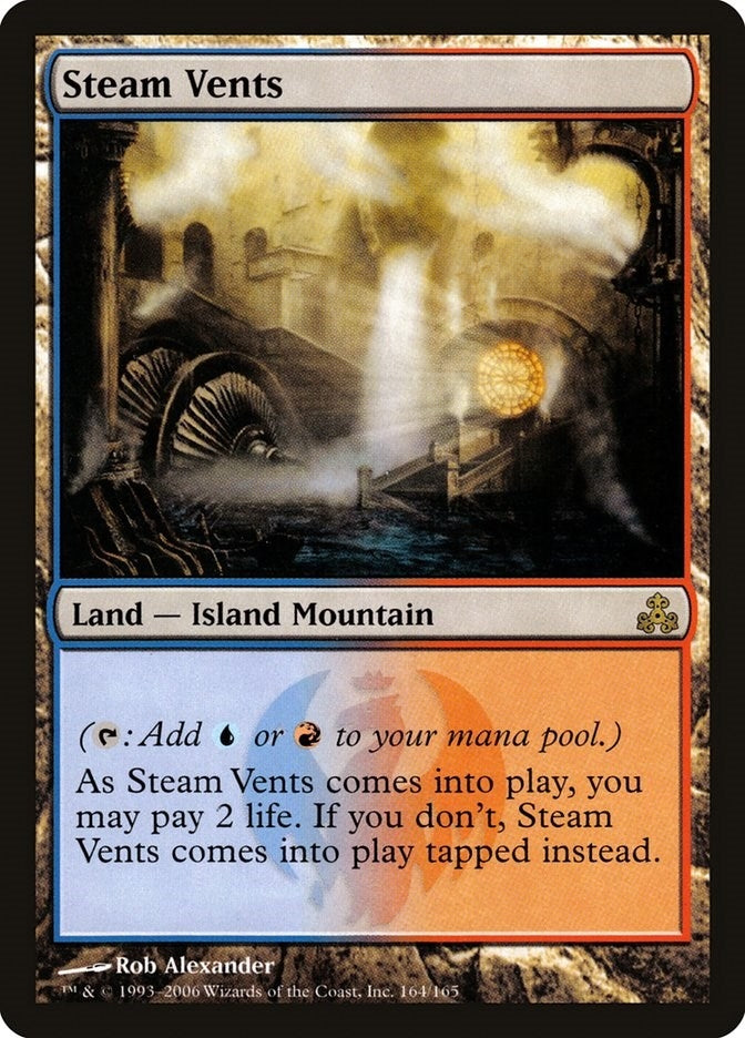 Image for Steam Vents (Guildpact) (164) - Magic: The Gathering