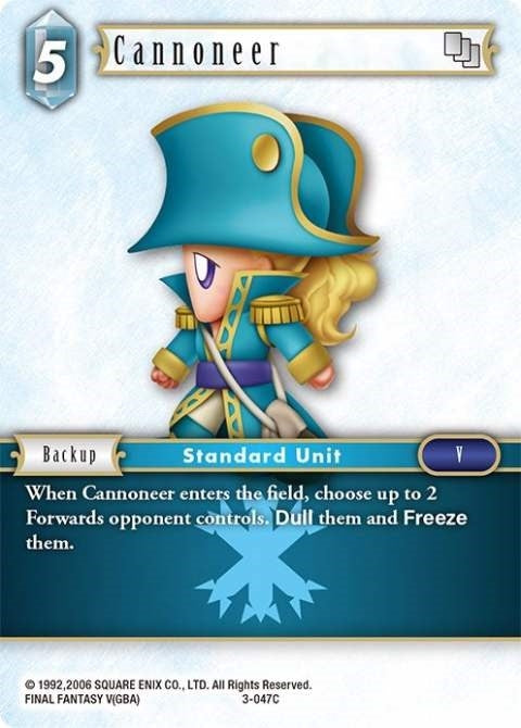 Image for Cannoneer (3-047C) (Opus III) (3-047C) - Final Fantasy TCG
