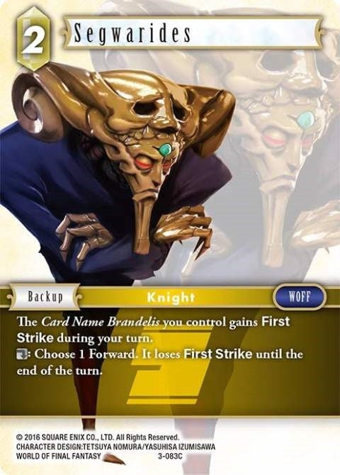 Image for Segwarides (Opus III) (3-083C) - Final Fantasy TCG