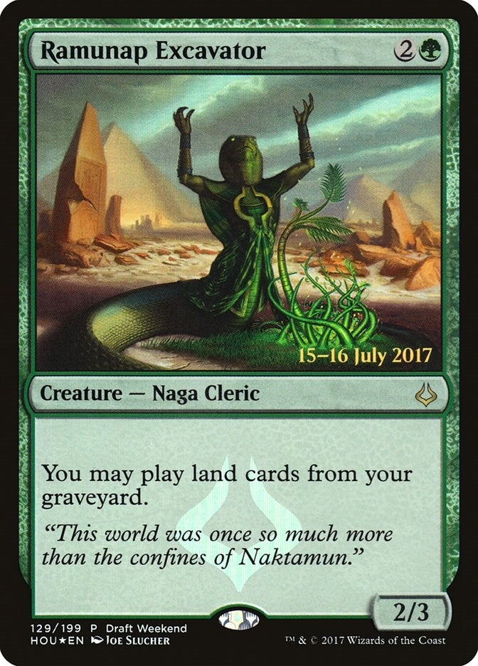 Image for Ramunap Excavator (Draft Weekend) (Launch Party & Release Event Promos) (129) - Magic: The Gathering