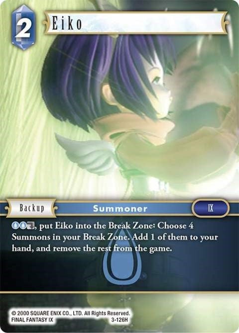Image for Eiko (3-126H) (Opus III) (3-126H) - Final Fantasy TCG