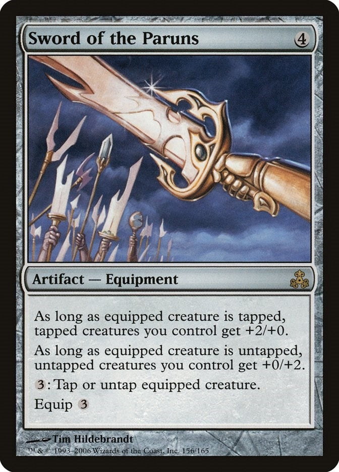 Image for Sword of the Paruns (Guildpact) (156) - Magic: The Gathering