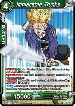 Image for Implacable Trunks (Galactic Battle) (BT1-067) - Dragon Ball Super: Masters