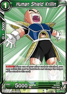 Image for Human Shield Krillin (Galactic Battle) (BT1-072) - Dragon Ball Super: Masters