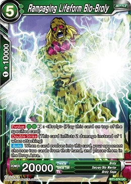 Image for Rampaging Lifeform Bio-Broly (Galactic Battle) (BT1-074) - Dragon Ball Super: Masters