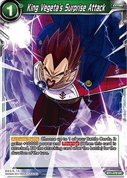 Image for King Vegeta's Surprise Attack (Galactic Battle) (BT1-079) - Dragon Ball Super: Masters