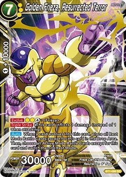 Image for Golden Frieza, Resurrected Terror (Galactic Battle) (BT1-086) - Dragon Ball Super: Masters