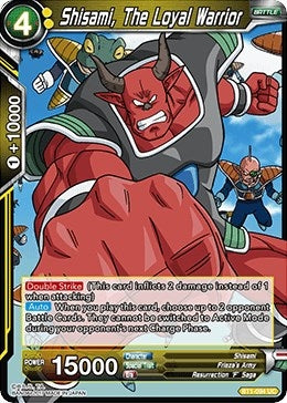 Image for Shisami, The Loyal Warrior (Galactic Battle) (BT1-094) - Dragon Ball Super: Masters
