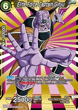 Image for Elite Force Captain Ginyu (Galactic Battle) (BT1-095) - Dragon Ball Super: Masters