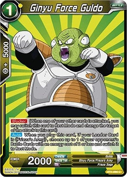 Image for Ginyu Force Guldo (Galactic Battle) (BT1-099) - Dragon Ball Super: Masters