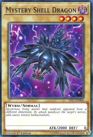 Image for Mystery Shell Dragon (Starter Deck: Link Strike) (YS17-EN006) - YuGiOh
