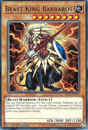Image for Beast King Barbaros (Starter Deck: Link Strike) (YS17-EN007) - YuGiOh