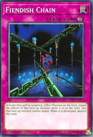Image for Fiendish Chain (Starter Deck: Link Strike) (YS17-EN039) - YuGiOh