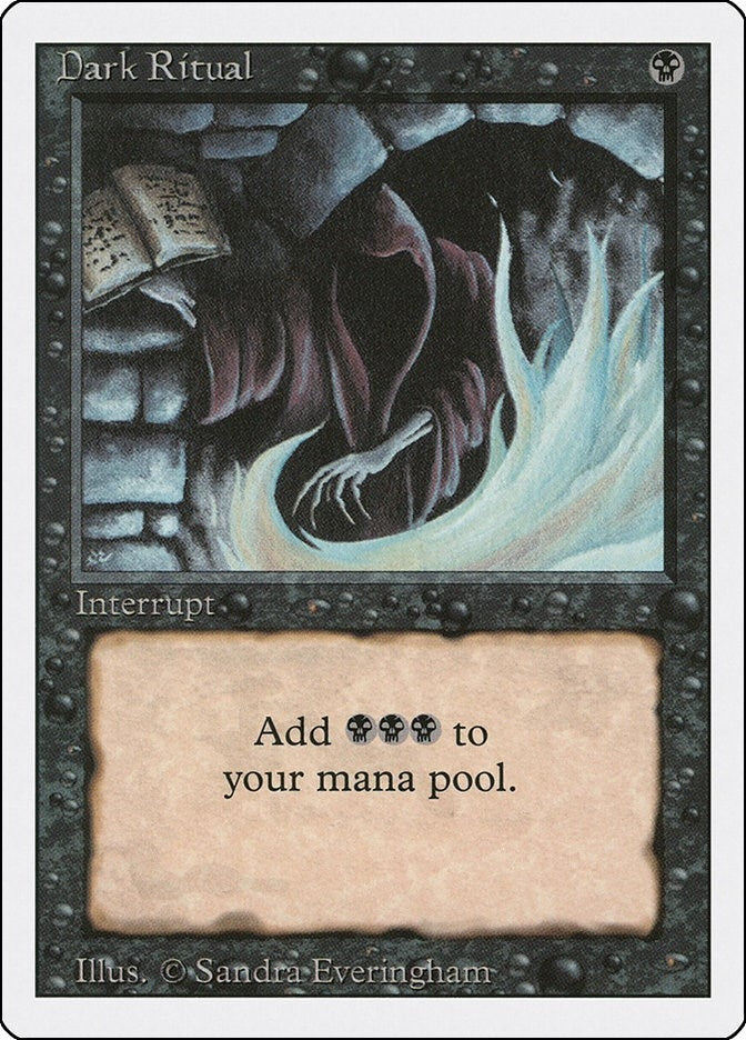 Image for Dark Ritual (Revised Edition) - Magic: The Gathering
