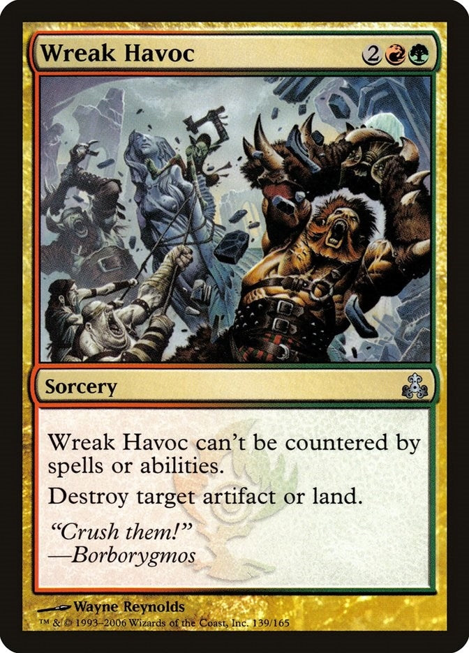 Image for Wreak Havoc (Guildpact) (139) - Magic: The Gathering