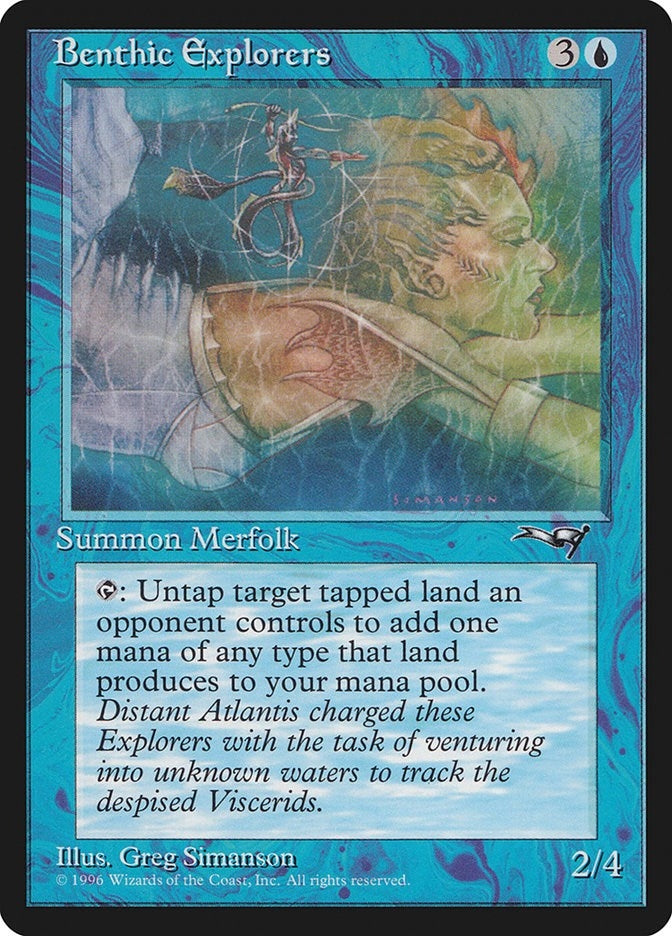 Image for Benthic Explorers (Alliances) (37) - Magic: The Gathering