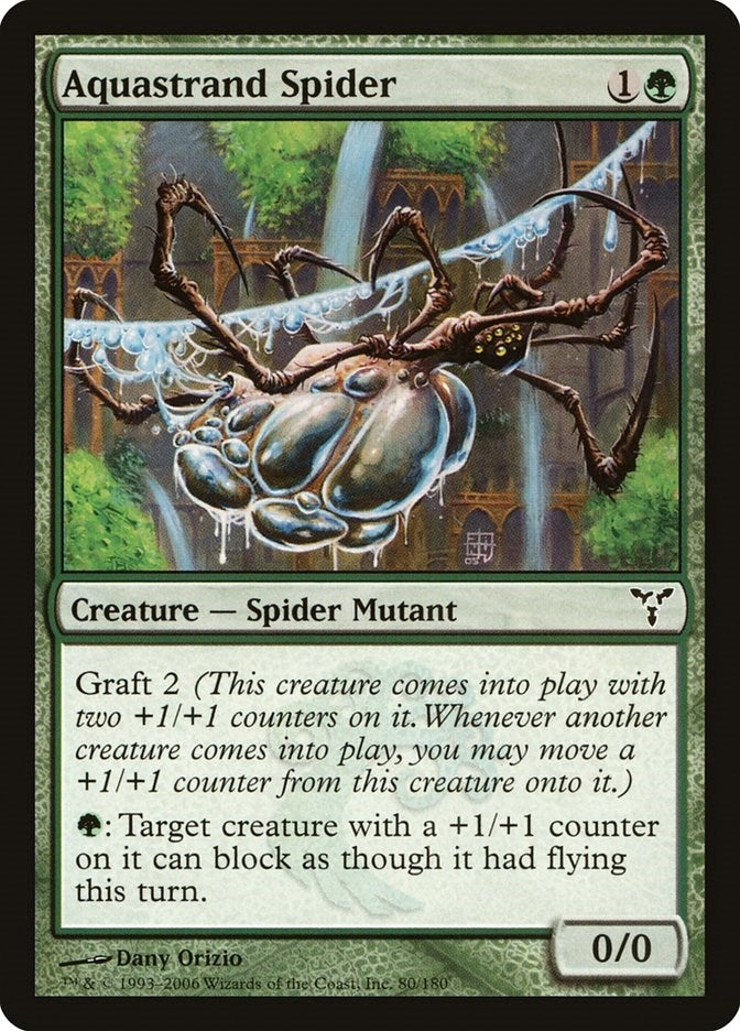 Image for Aquastrand Spider (Dissension) (80) - Magic: The Gathering