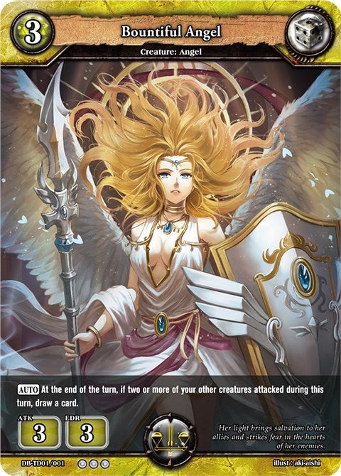Image for Bountiful Angel (TD01: Shadow Legion) (DB-TD01/001) - Dragoborne