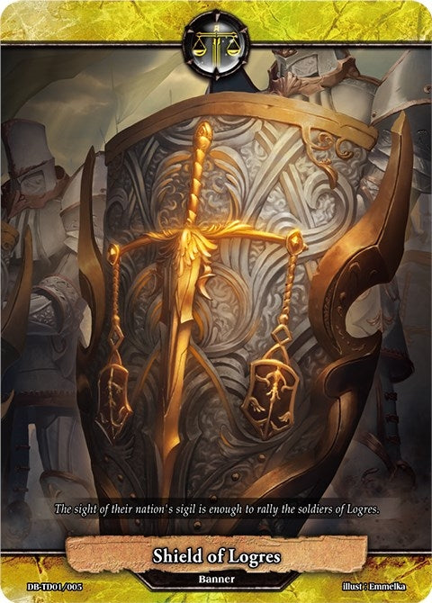 Image for Shield of Logres (TD01: Shadow Legion) (DB-TD01/005) - Dragoborne