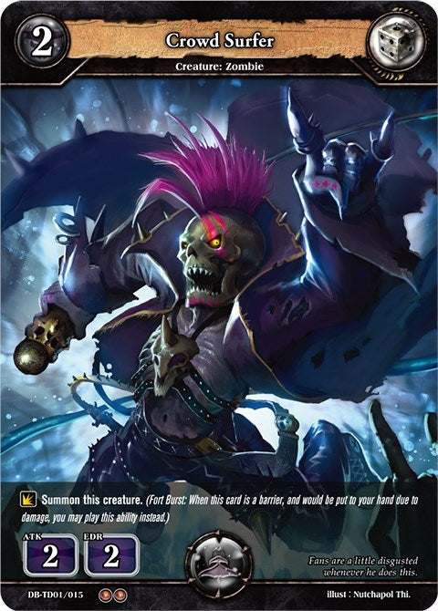 Image for Crowd Surfer (TD01: Shadow Legion) (DB-TD01/015) - Dragoborne
