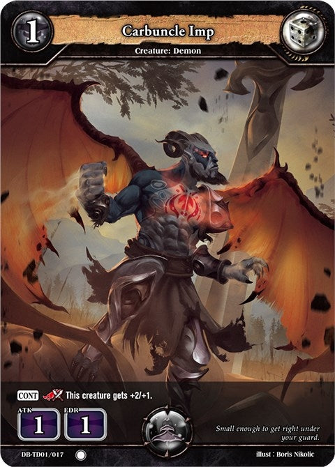 Image for Carbuncle Imp (TD01: Shadow Legion) (DB-TD01/017) - Dragoborne