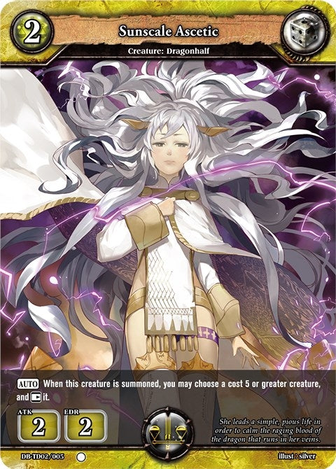 Image for Sunscale Ascetic (TD02: Mystical Hunters) (DB-TD02/005) - Dragoborne