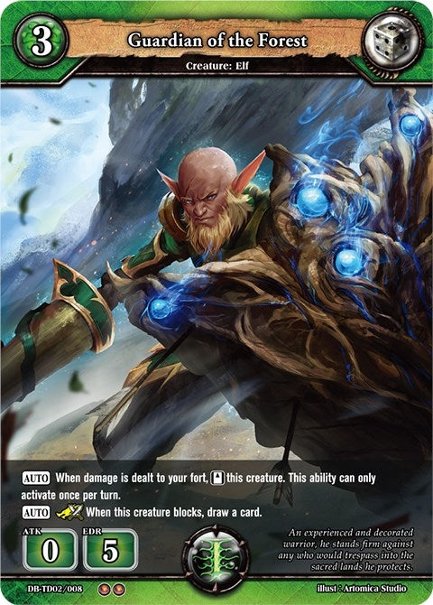 Image for Guardian of the Forest (TD02: Mystical Hunters) (DB-TD02/008) - Dragoborne