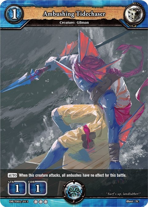 Image for Ambushing Tidechaser (TD02: Mystical Hunters) (DB-TD02/013) - Dragoborne