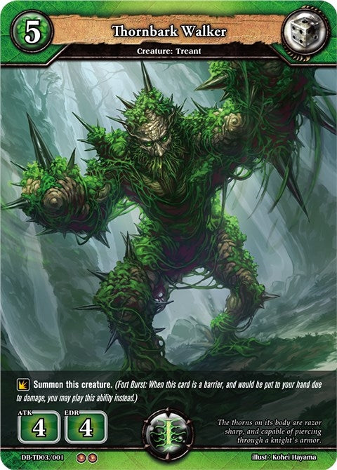 Image for Thornbark Walker (TD03: Alpha Dominance) (DB-TD03/001) - Dragoborne