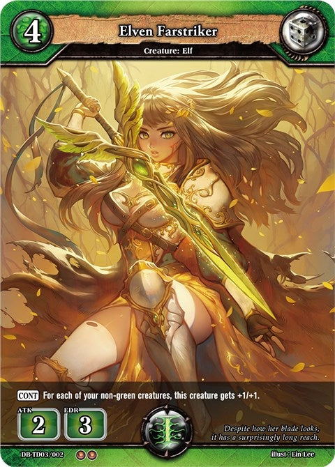 Image for Elven Farstriker (TD03: Alpha Dominance) (DB-TD03/002) - Dragoborne