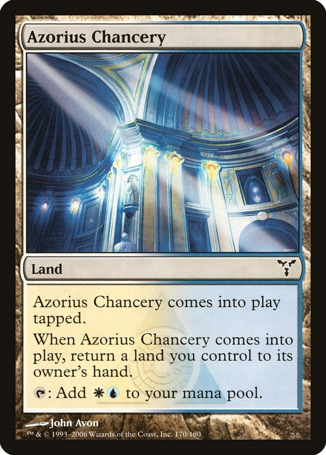 Image for Azorius Chancery (Dissension) (170) - Magic: The Gathering