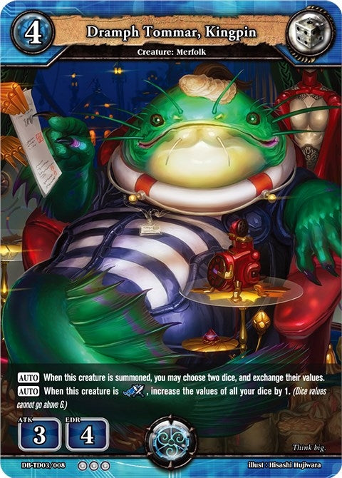 Image for Dramph Tommar, Kingpin (TD03: Alpha Dominance) (DB-TD03/008) - Dragoborne