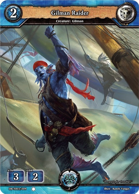 Image for Gilman Raider (TD03: Alpha Dominance) (DB-TD03/009) - Dragoborne