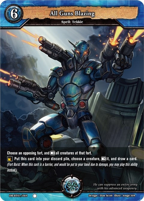 Image for All Guns Blazing (Rally to War) (DB-BT01/069) - Dragoborne