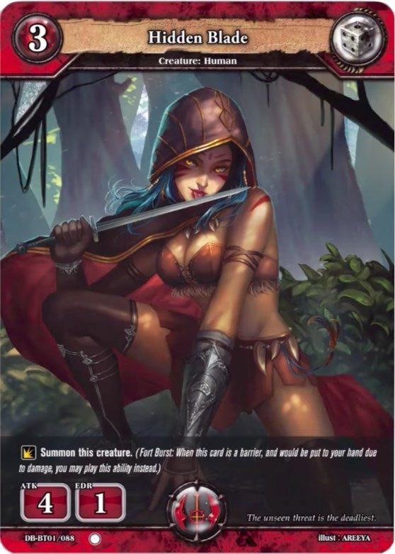 Image for Hidden Blade (Rally to War) (DB-BT01/088) - Dragoborne